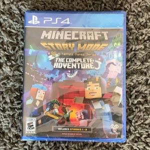 PS4 Minecraft Story Mode video game brand new